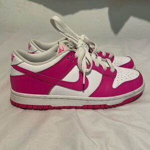 Pink Nike Dunks Size 5Y (Womens 6.5)